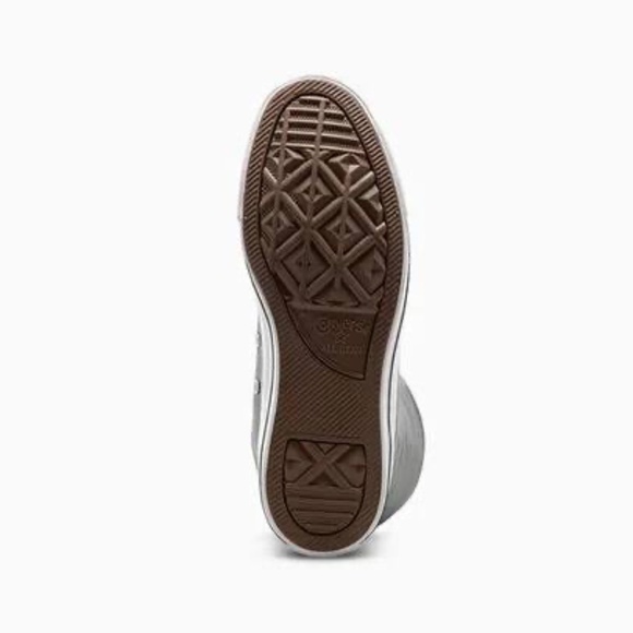 NEW Converse Knee High Sneakers Grey s Womens 10 Mens 8 - Picture 5 of 13